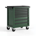 Werkzeugwagen 76 x 46 x 96 cm Stahl Grün mobiler Industrie-Stil